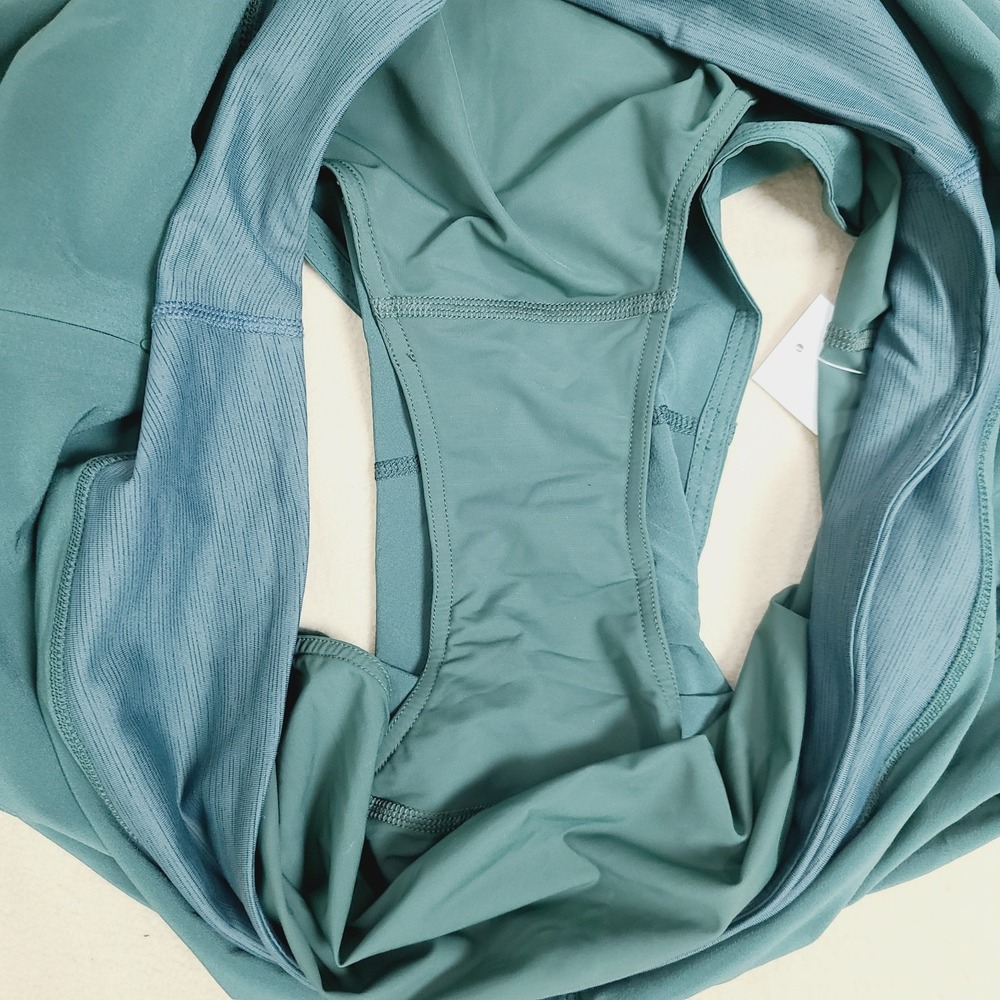 NEW Outdoor Voices Hudson 2.5" Running Shorts Blue Green High Rise 2XL Athletic - Picture 9 of 11